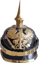 2020 Pickelhaube Linieninfanterie Einjährig Freiwilliger Preussen.svg